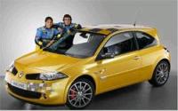 Фернандо Алонсо рекламира Renault Megane F1 Team. Видео