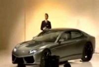Lamborghini Estoque на изложението в Париж. Видео