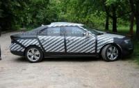 Saab 9-5 2011 с открити фарове на тестовете