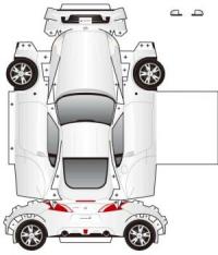 Хартиени коли-модели. Само за фенове