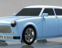 Електрически Trabant във Франкфурт