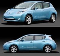 Nissan Leaf  - все едно карате нормална кола, но по-тиха