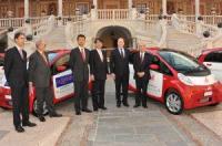 Mitsubishi Motors Corporation и Mitsubishi Corporation доставиха 4 електромобила i-MiEV на Княжество