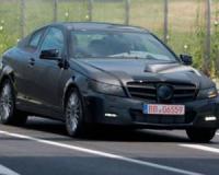 Mercedes тества ново купе на базата на модела C-Class