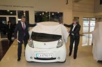 Три Peugeot iOn тръгнаха по софийските улици