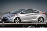 Купето Hyundai Elantra - без камуфлаж