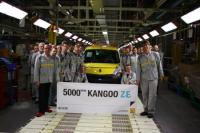 Renault произведе 5000 Kangoo Z.E.