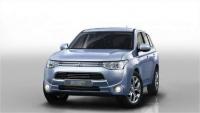 Световна премиера на Outlander PHEV на Mitsubishi Motors на автомобилното изложение в Париж 2012 г.