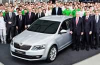 Skoda начинает сборку Octavia нового поколения