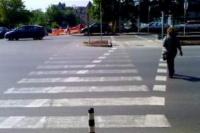 За три дни на територията на столицата са регистрирани 6 ПТП на пешеходни пътеки