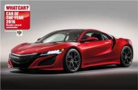 Суперколата Honda NSX е в списъка на What Car? за Награда на читателите за 2016 г.