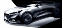 Kia с първи скици на новата Cadenza
