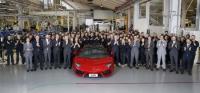 Lamborghini произведе Aventador № 5000