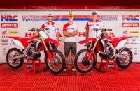 Заводският тим на Honda представи CRF за 2017 г. в Холандия