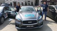 Български екипаж с INFINITI Q50S води в рали ECOnova