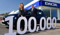 DACIA със 100 000 продажби във Великобритания