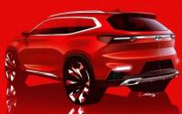 Първа скица на новия глобален SUV на CHERY