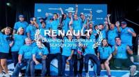 Renault e.dams чества третата си поредна титла във Формула Е и представя новите си цветове и партньор за сезон 4