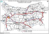 На 1 януари от 14 ч. до 20 ч. се спира движението на камионите над 12 т по автомагистралите