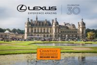 LEXUSпразнува своята 30-та годишнина на CHANTILLY ARTS & ELEGANCE RICHARD MILLE 2019