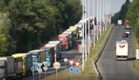 Протест блокира граничния пункт "Дунав мост"