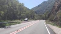 Вандали изрязаха 11 ограничителни колчета в опасен участък от Кресненското дефиле