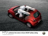 Alfa Romeo MiTo  e "добра" според Еuro NCAP