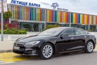 Тест драйв на Tesla Model S във Варна- най-новото попълнение в автопарка на Top Rent A Car