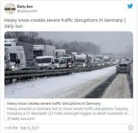 37-километрово задръстване на магистрала А2 в западната част на Германия